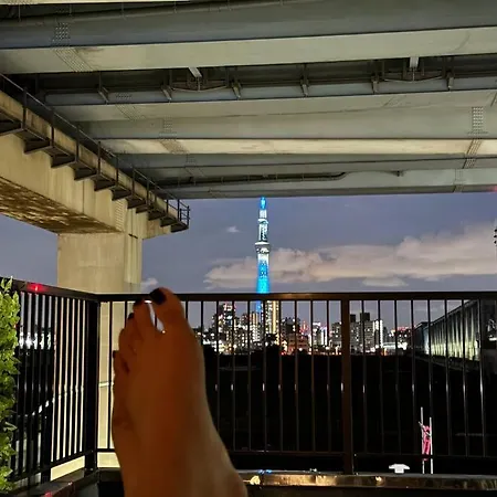 東京スカイツリー眺望 一棟貸切 駅徒歩50秒 浅草8分 スカイツリー4分 銀座20分 Apartment Tokyo Exterior photo
